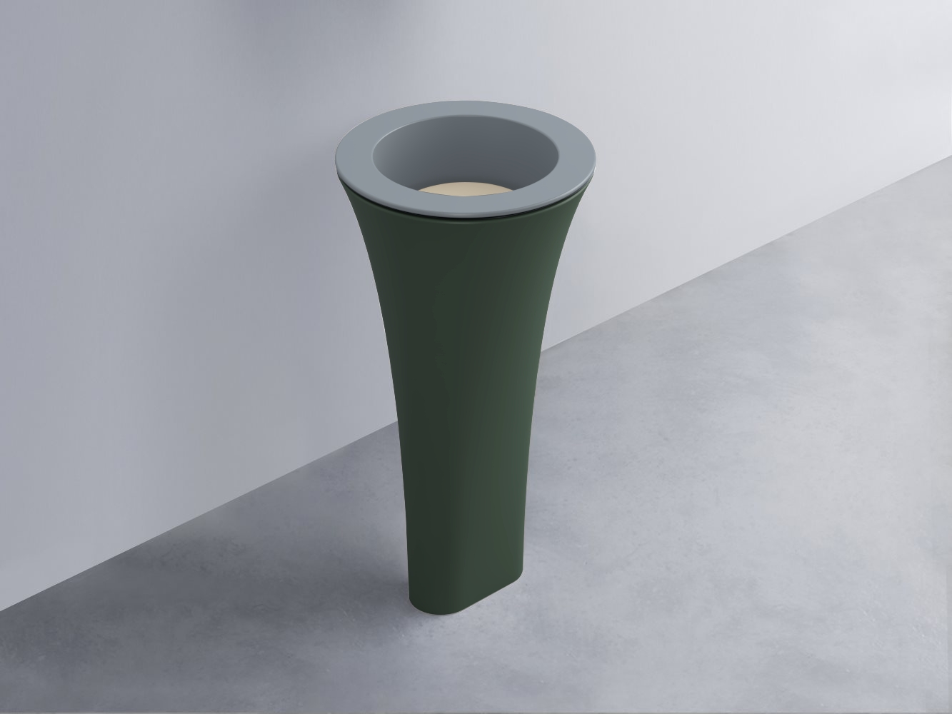 AMLA45-BR+AMPILT-LN+AMCOLT-MU Раковина Amedeo Tondo отдельностоящая cielo Enjoy + Amedeo Ceramica Cielo