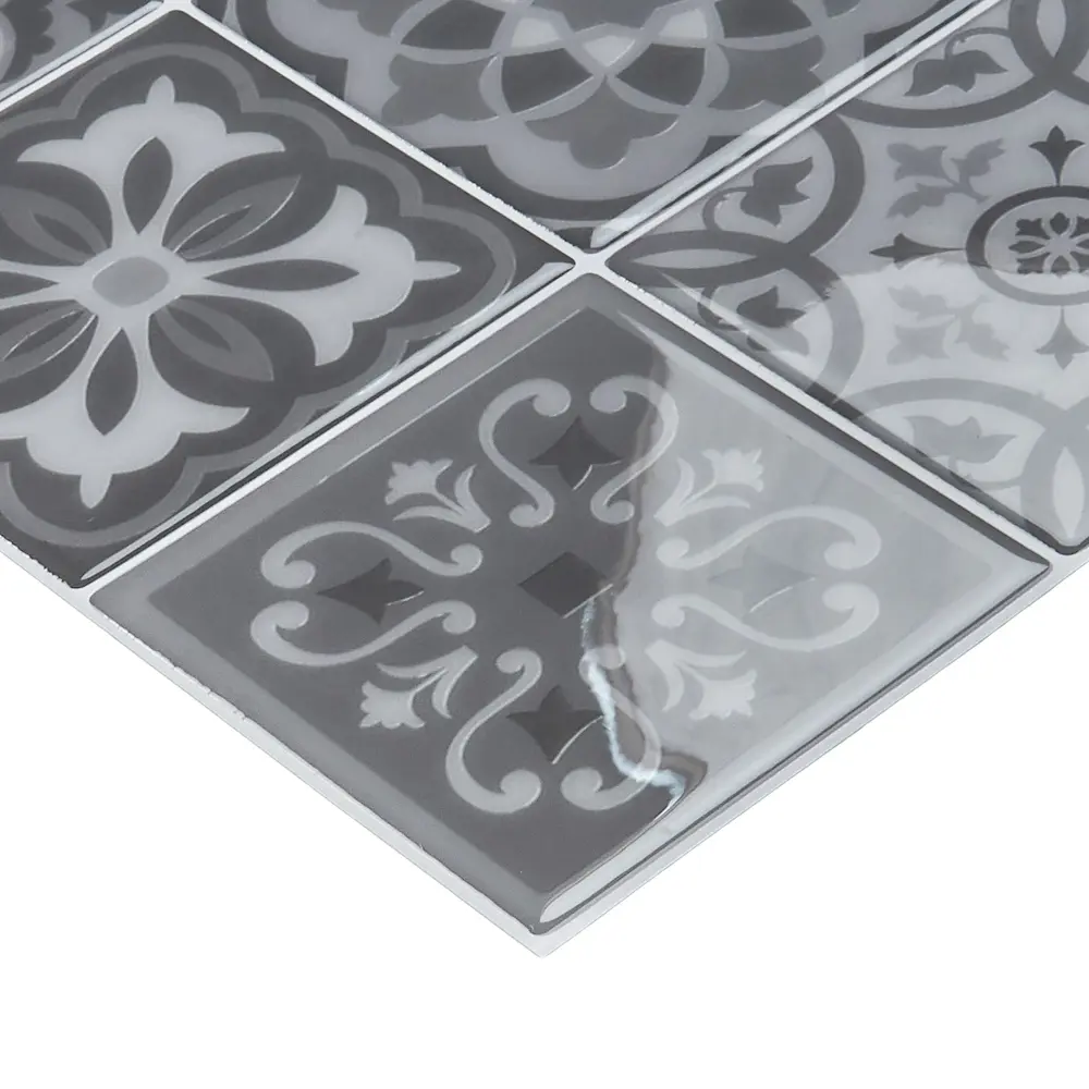 Santreyd Абстрактная мозаика для стен темно-серый 300x300 мм 89379610 STLM-1447568 - Вид №1