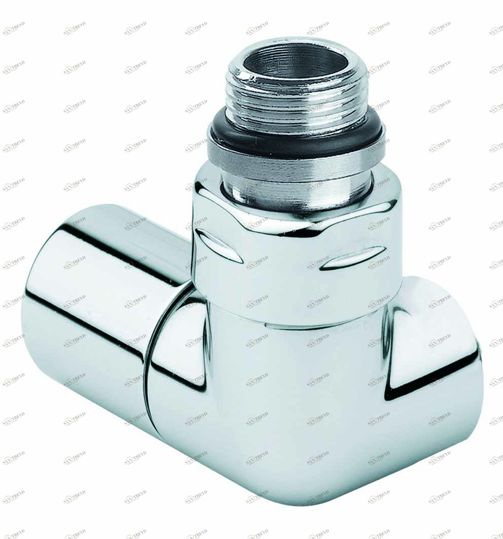 Carlo Poletti V74310EDX Держатель коаксиальный, правый или левый с соединением под медную или пластиковую трубу 