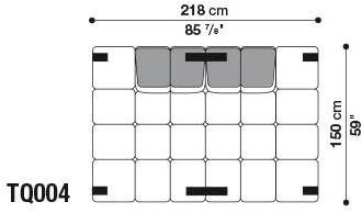 B&B Italia Модульный секционный диван Tufty time sun-id-1414316 - Вид №38