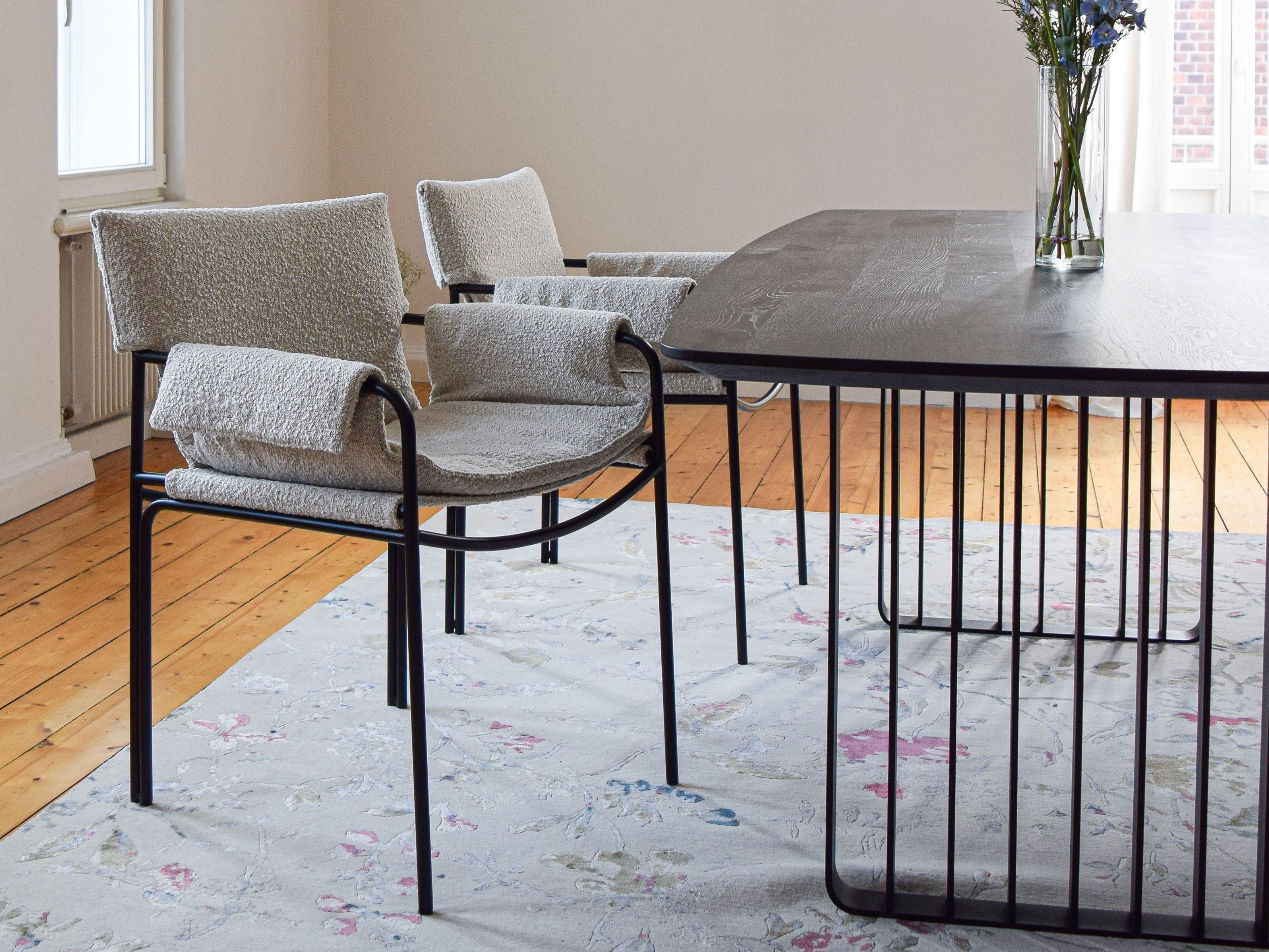 Тканевый стул с подлокотниками KFF Loop Lounge ARCH-00024085 - Вид №10