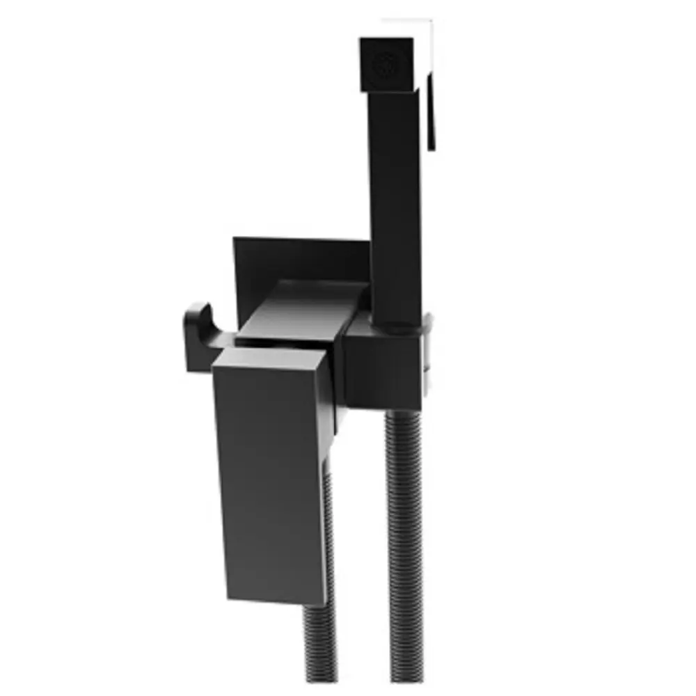 Гигиенический душ Прато набор со смесителем цвет черный Santreyd STLM-2128155