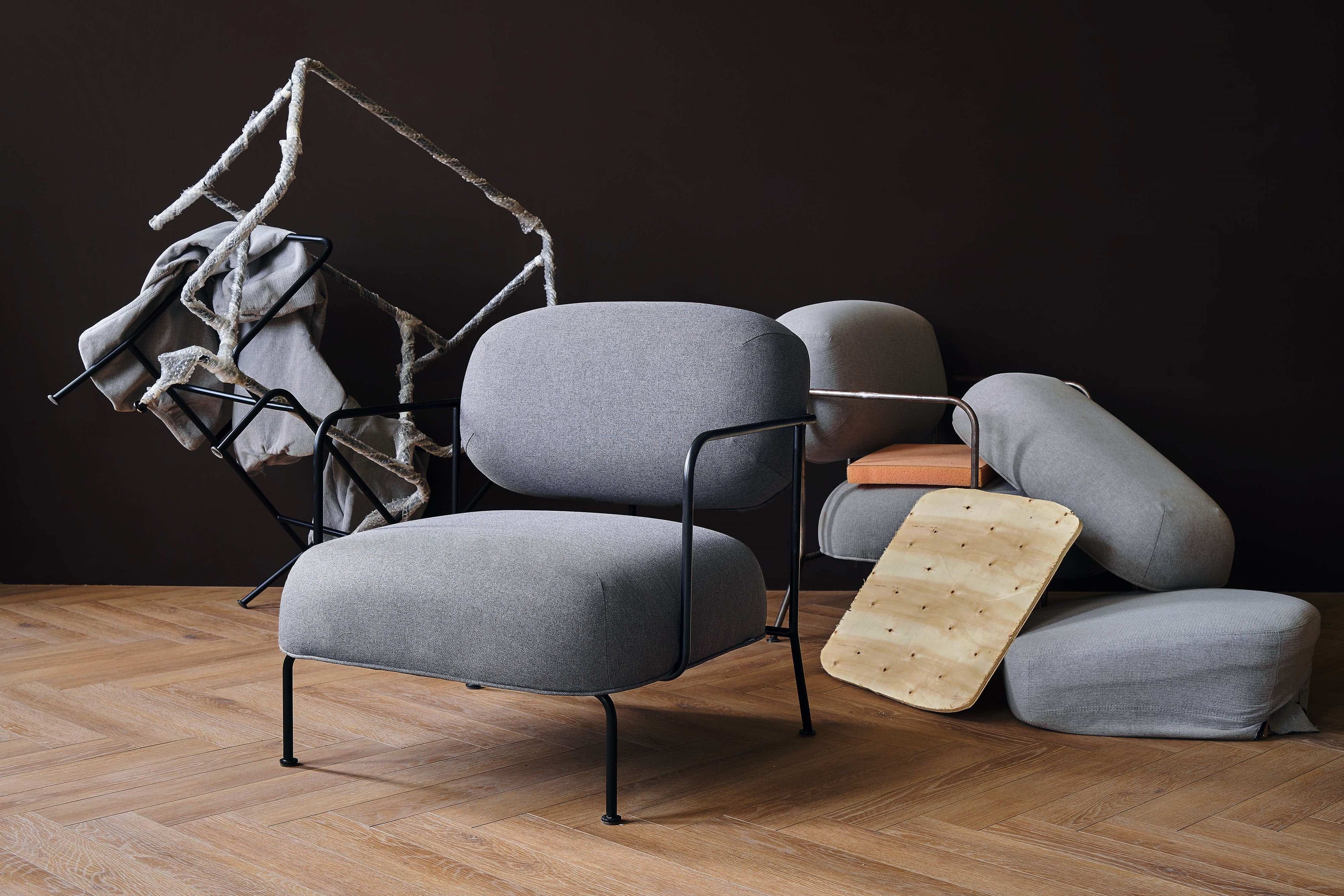 Тканевое кресло с подлокотниками Grado Design BEATLES ARCH-00050291 - Вид №24