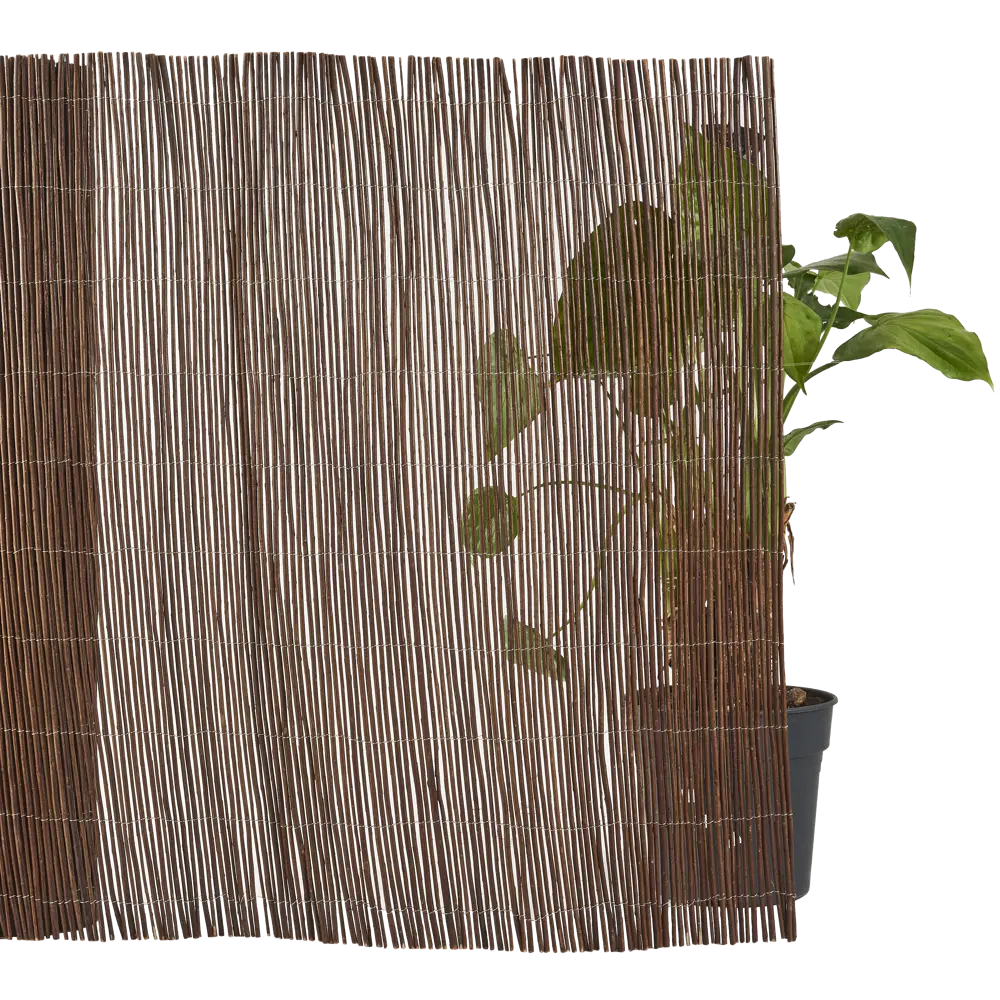 Изгородь декоративная Naterial ива 1x3 м коричневый STLM-2105330 - Вид №3