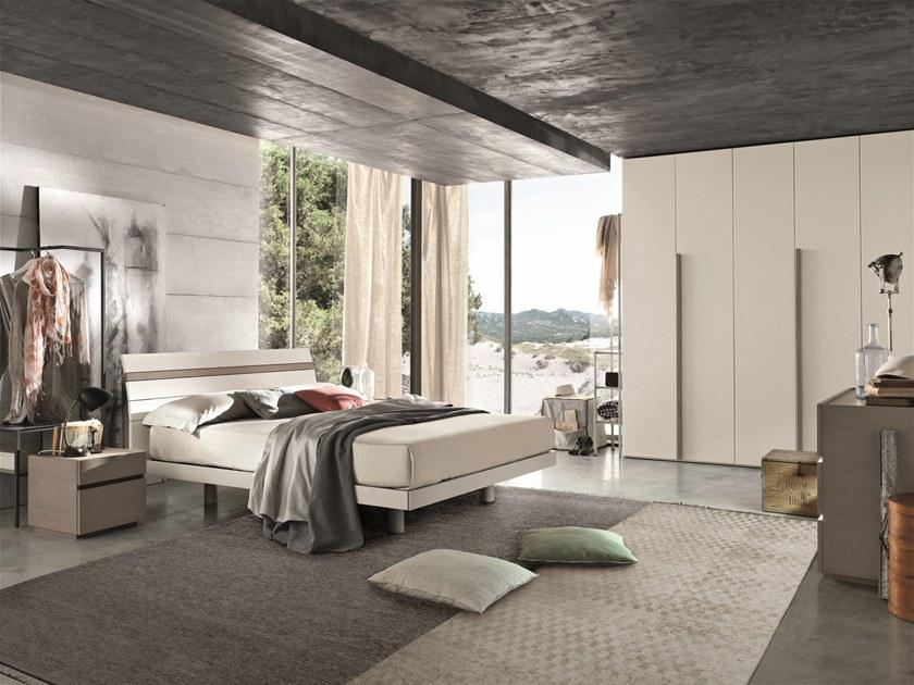 Gruppo Tomasella Двуспальная лакированная деревянная кровать sun-id-1463807 - Вид №1