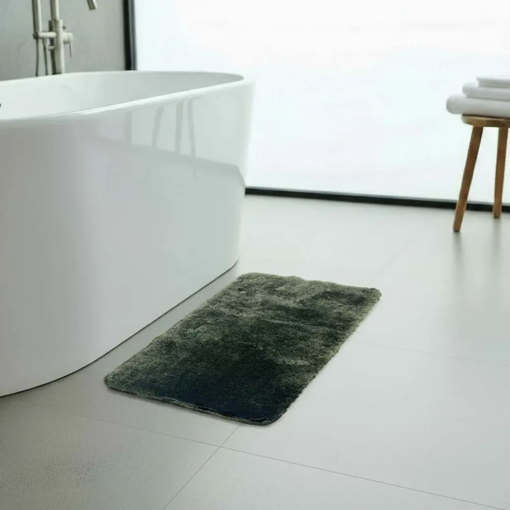 Коврик для ванной Lemer Simaxis Taiga 50x80 см цвет зеленый STLM-2060595 - Вид №4