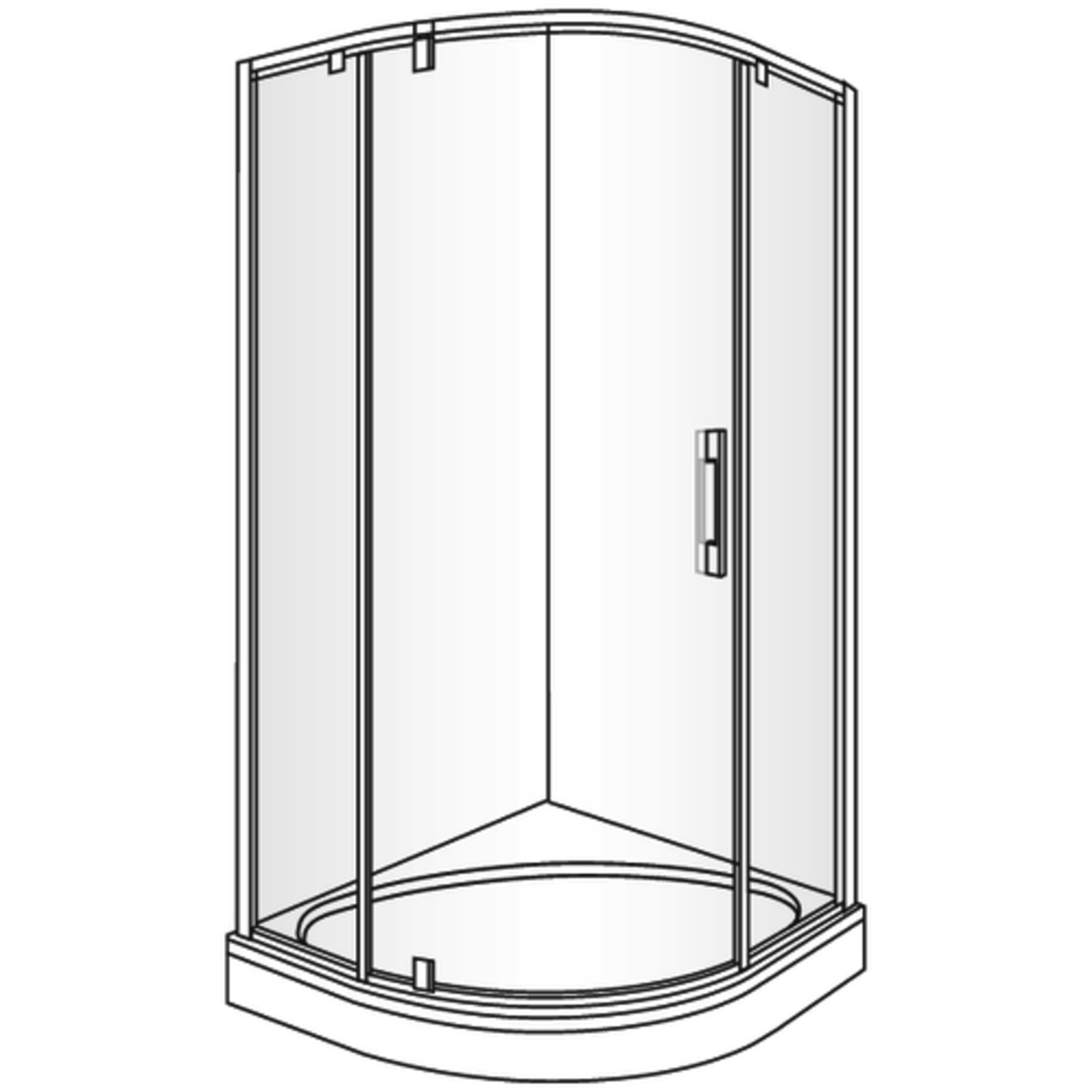 291.400001 Carat Collection душевая кабина Duscholux 45663 - Вид №1