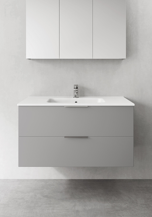 1390218 Шкаф Для Умывальника Форма Серый 1000 Hafa Серый 