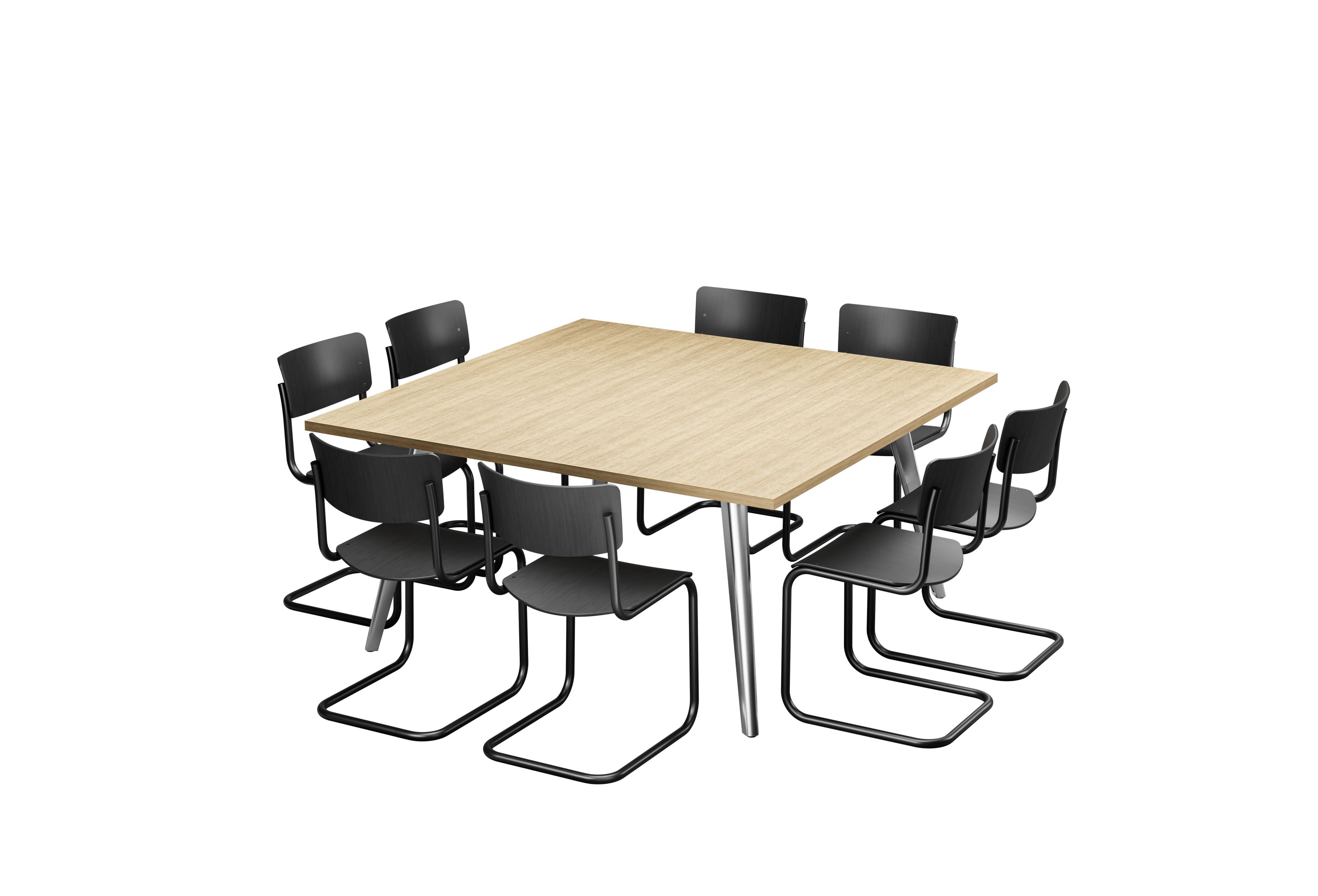 Деревянный квадратный стол THONET 1500 ARCH-00045744 - Вид №2