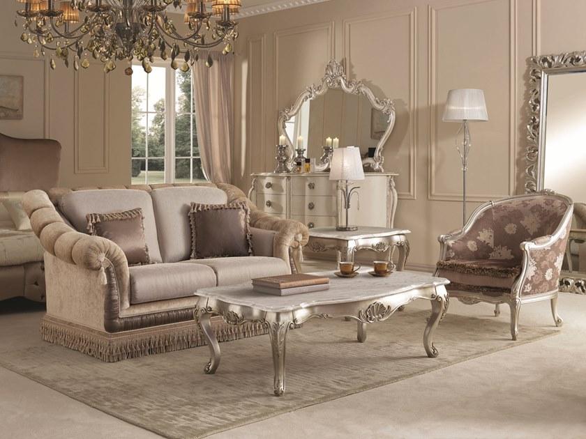 Прямоугольный журнальный столик со столешницей из каррарского мрамора 35th anniversary 876-m Santreyd - Вид №1