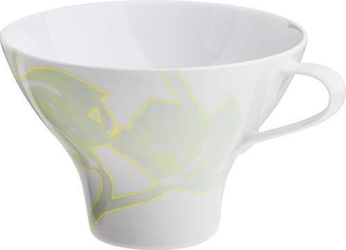 10654369 Hering Berlin Чашка чайно-кофейная Hering Berlin "Палмхауз Икс" 170мл Фарфор, Керамика 