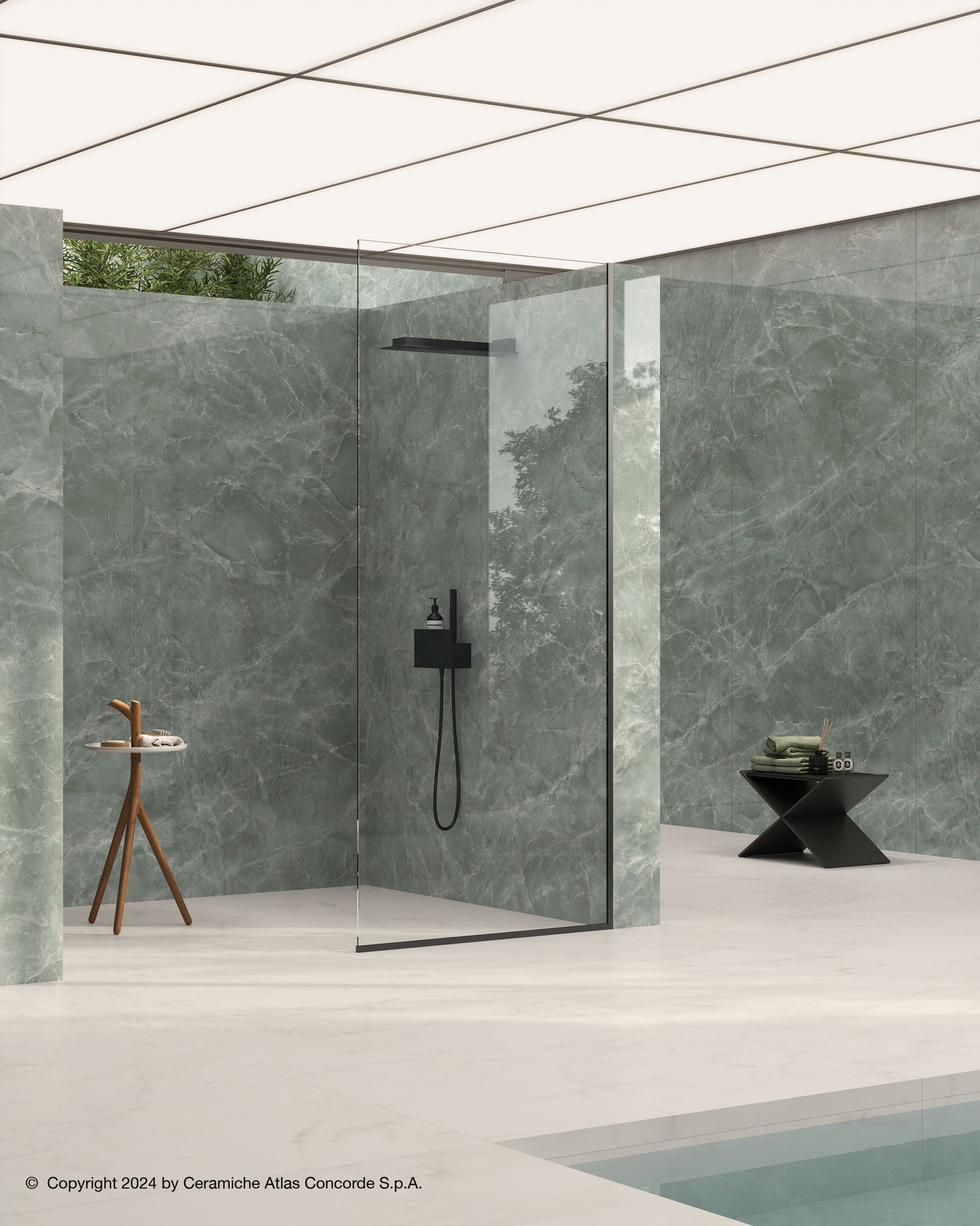 Пол / керамогранит с мраморным эффектом Atlas Concorde Marvel Diva ARCH-00083250 - Вид №41