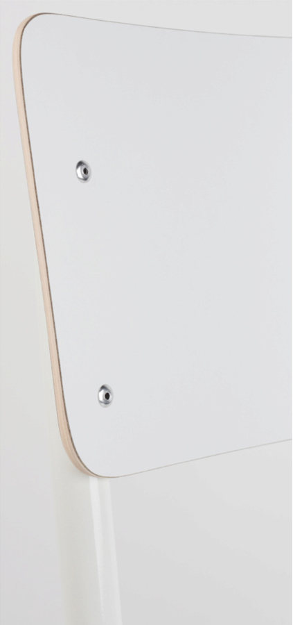 Стул Back to School белый Zuiver 1008202 - Вид №8