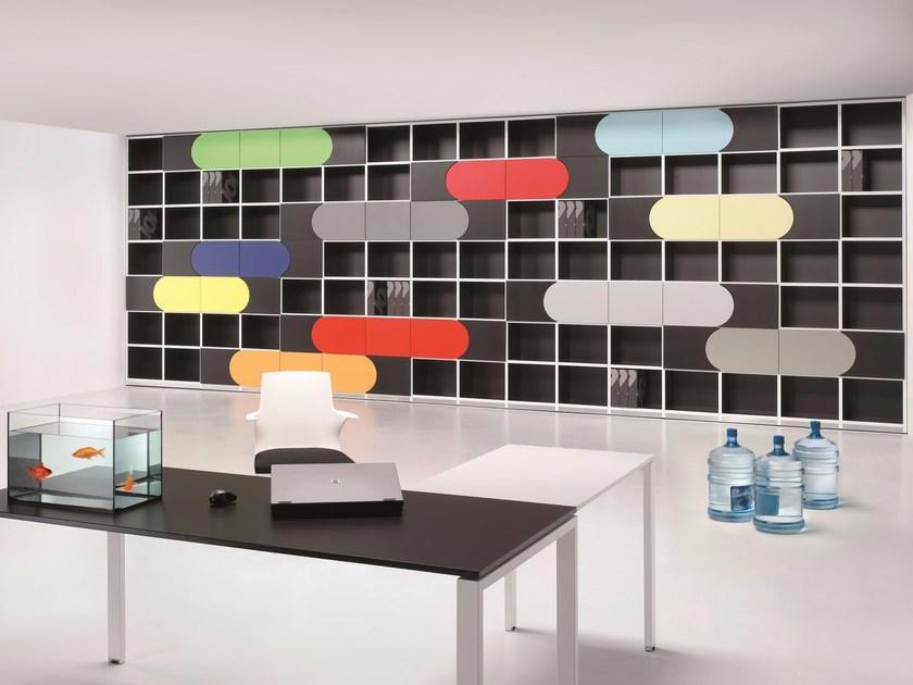 Ultom Самонесущий лакированный книжный шкаф 6xme elastoboxes sun-id-1441473 - Вид №1