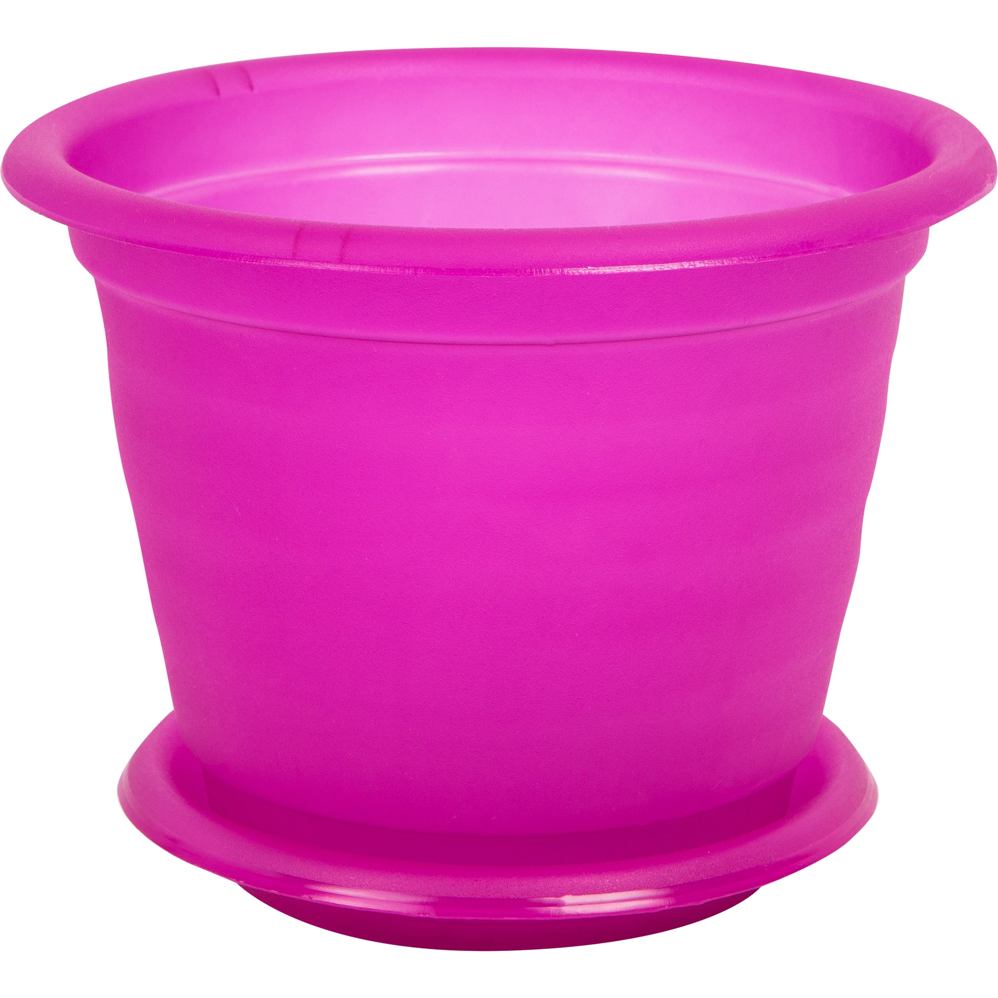 83105432 Горшок цветочный для ей ø19 h15 см v2.2 л пластик малиновый Орхид Santreyd 