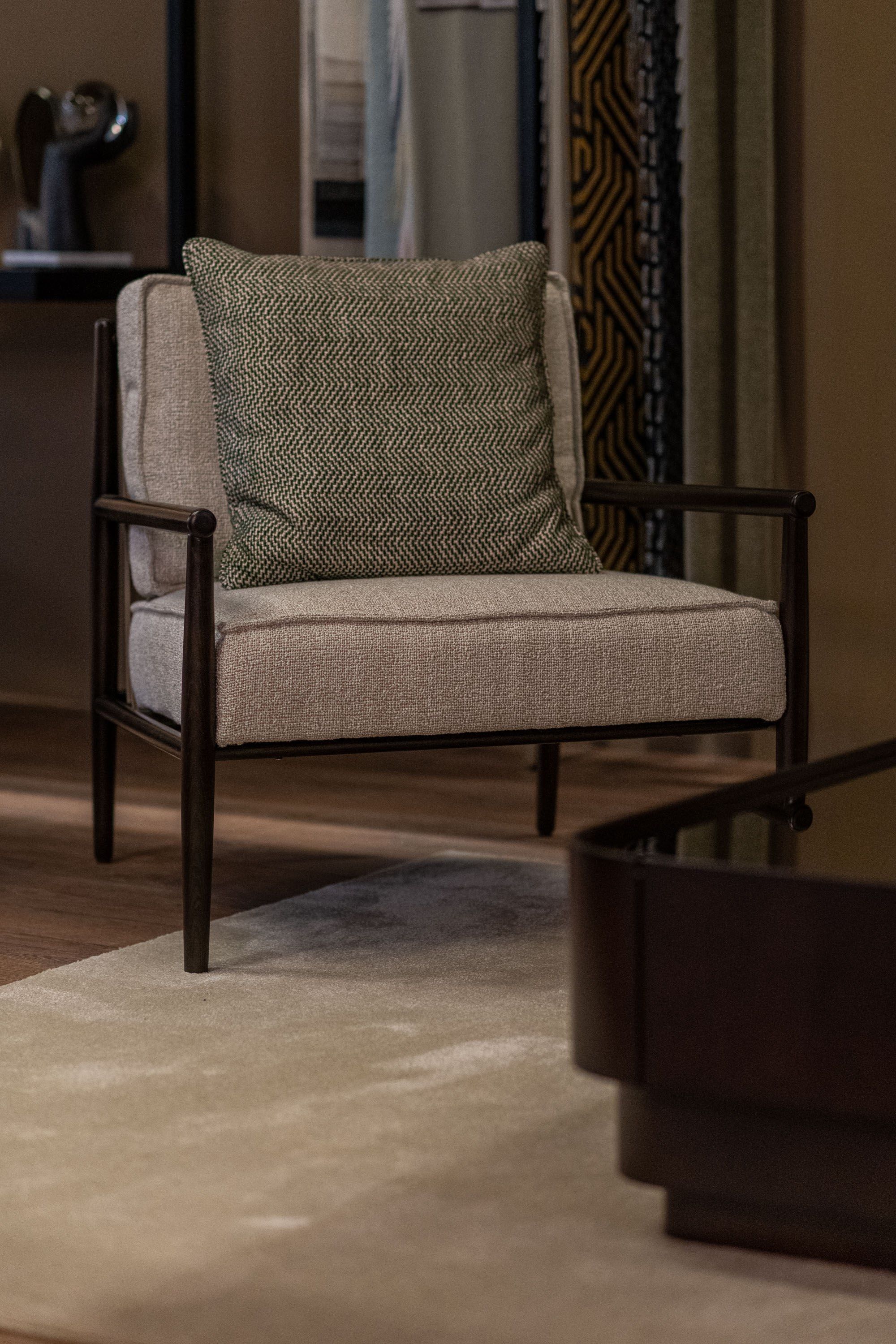 Тканевое кресло с подлокотниками Stylish Club Landform ARCH-00114057 - Вид №7