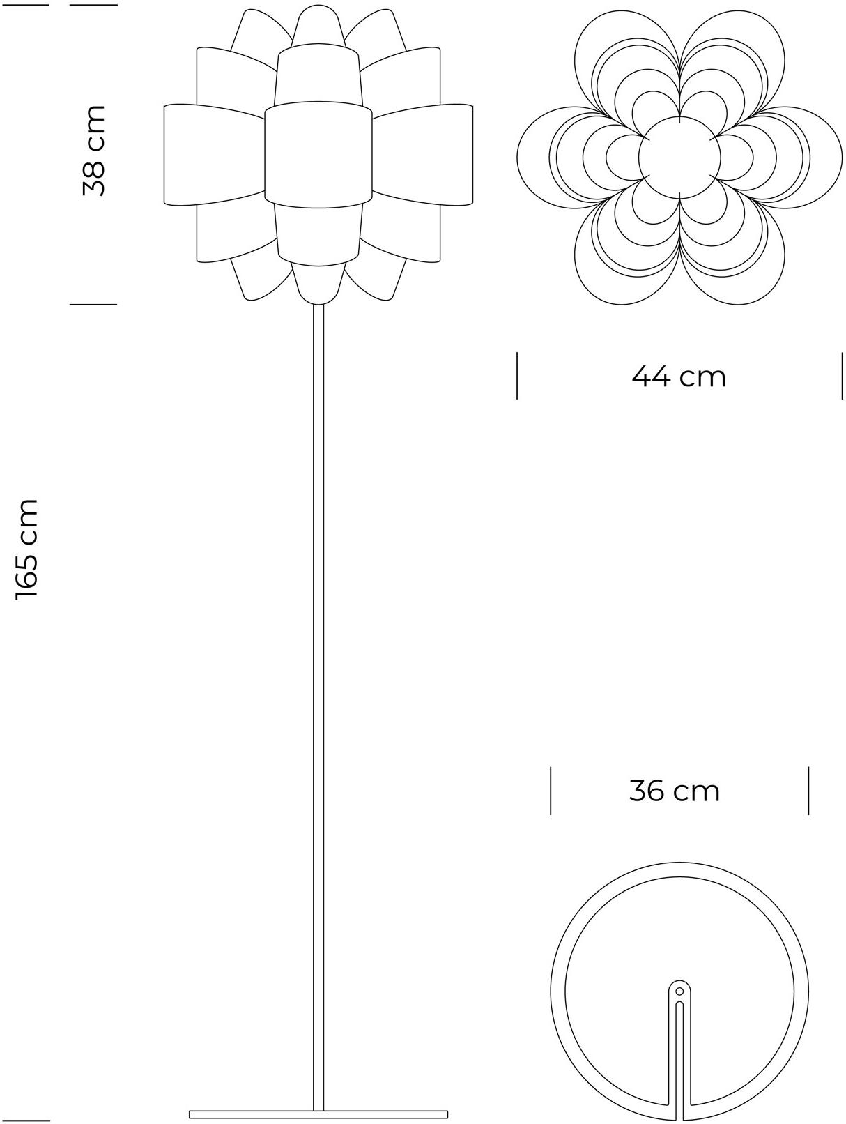 SENCE Светодиодный торшер ручной работы из шпонированного дерева Mogen6 sun-id-1437443 - Вид №1