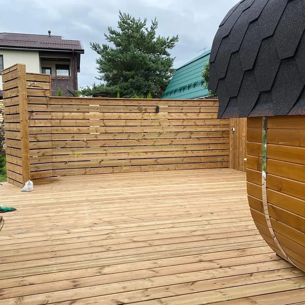 Доска штакетник импрегнированная 14x96x2000 мм хвоя РУСШПАЛА STLM-2170676 - Вид №9