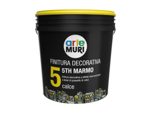 Декоративная отделка с эффектом мрамора на основе известковой гашенки