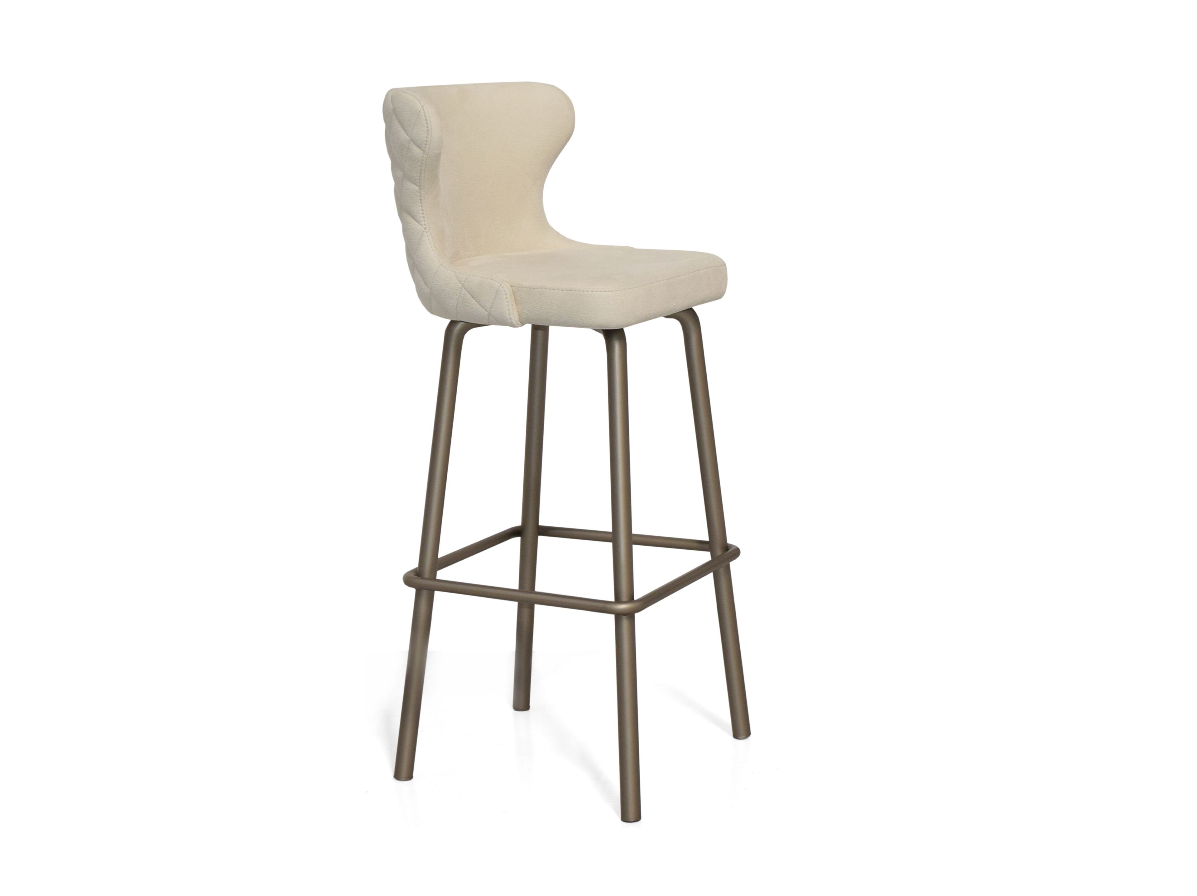 Высокий тканевый стул с подставкой для ног ABLE TEATRO ARCH-00022622