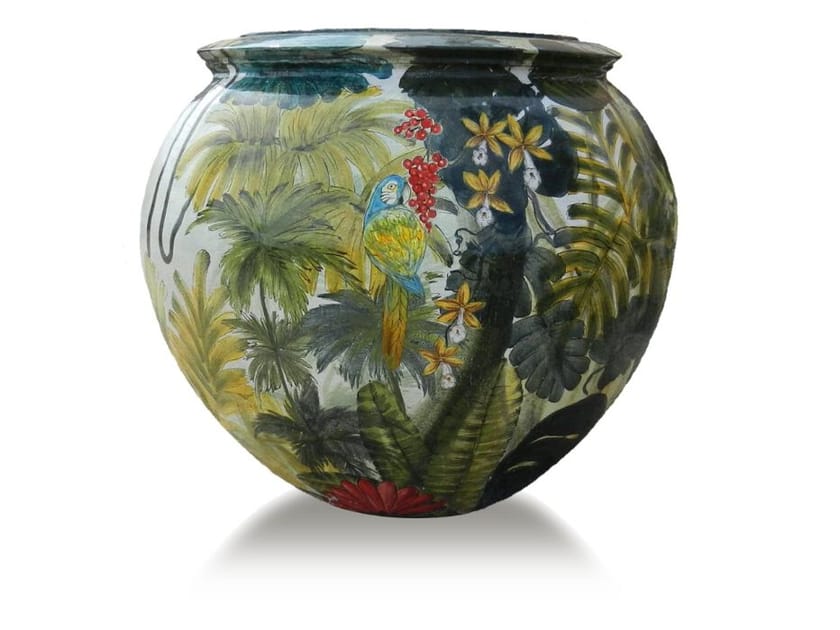 Терракотовый горшок Grandi Maioliche Ficola шаровые орки ARCH-00059838