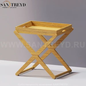 Agape X Низкий столик со съемным лотком под тик ACOM0623TT