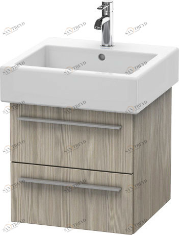 XL634303131 Тумбочка подвесная X-Large #XL6343 450 x 443 мм Сосна серебристая, декор Duravit