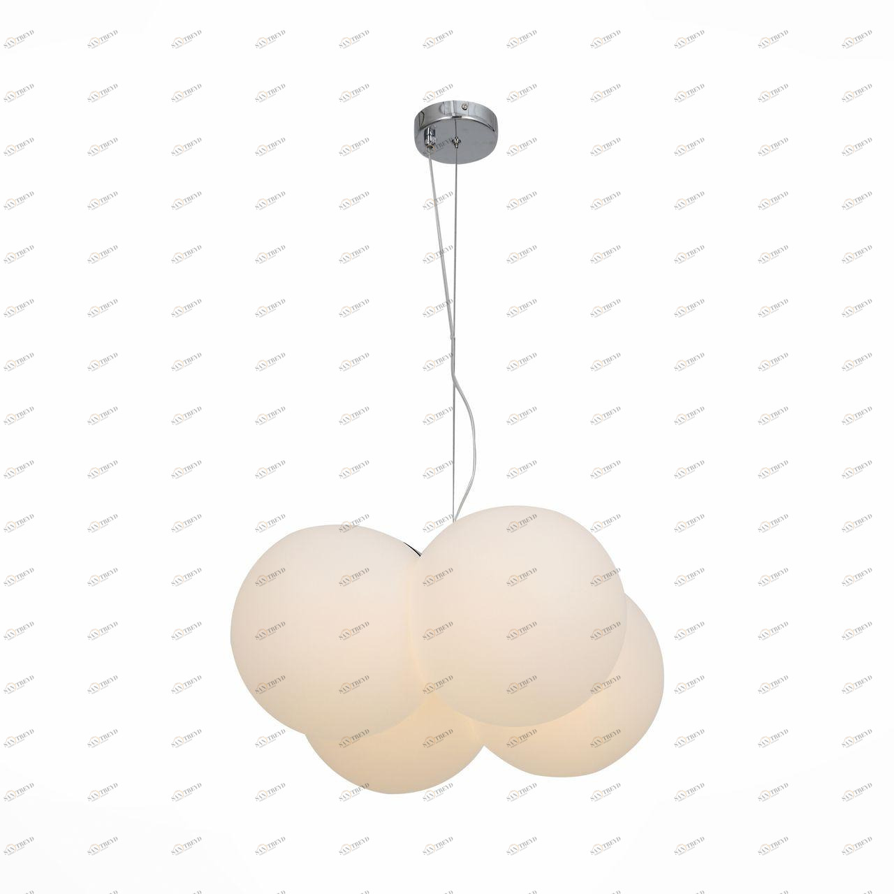 Подвесная люстра ST Luce Orbe SL809.503.04 ST LUCE ДИЗАЙНЕРСКИЕ, ORBE, ШАР 108699 Белый 