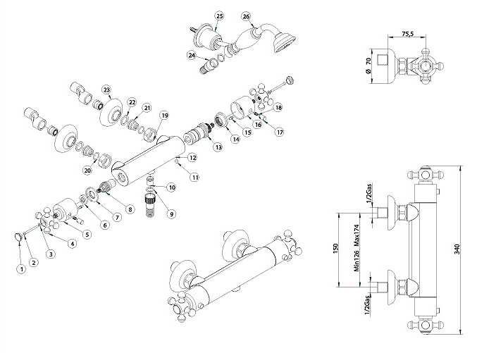 568420KK21 Смеситель Bandini Classic Santreyd - Вид №1