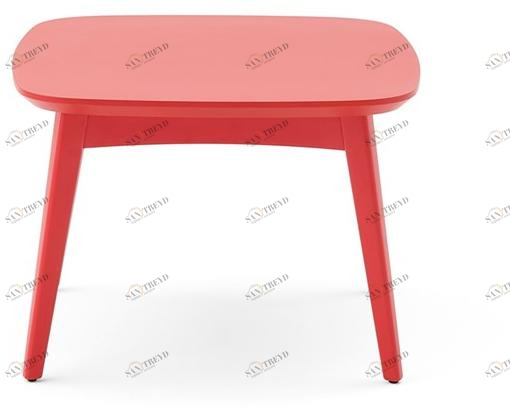 Billiani Прямоугольный журнальный столик из бука в современном стиле для гостиной Doll 751