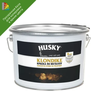 Husky Klondike - прозрачная база для колеровки металлических поверхностей 89349421