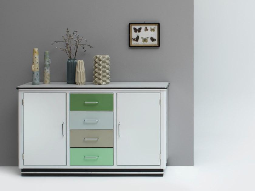 müller möbelfabrikation Стальной буфет с ящиками Classic line Sb123 - Вид №1