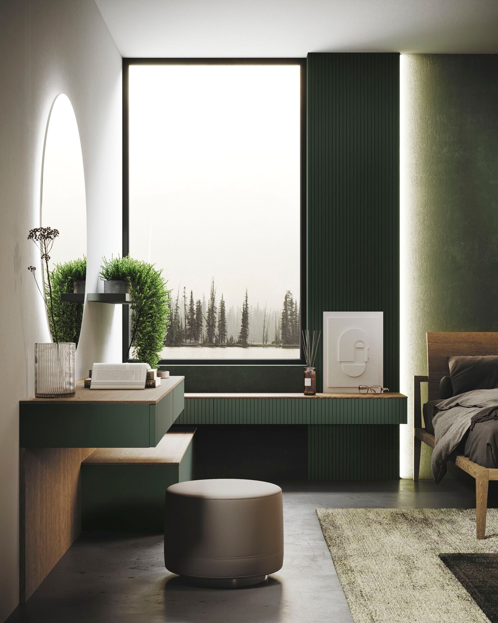 Обшивка с интегрированным освещением Guzzini & Fontana Unlimited ARCH-00128696 - Вид №1