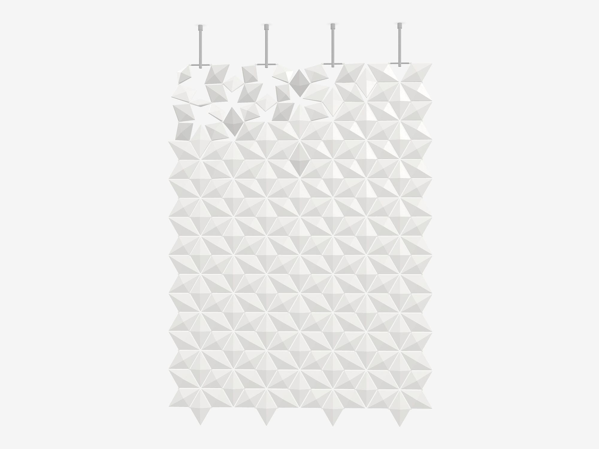 Подвесная перегородка bloomming FACET 136x187cm bianco ARCH-00004049 - Вид №2