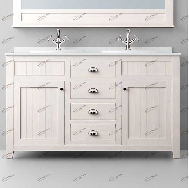 Avila Dos Тумба напольная с раковинами RODEO Color 28 COLONIAL COUNTRY 031611401290370120332N28