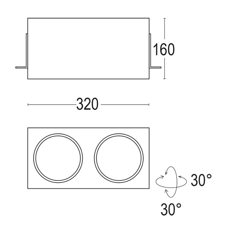 Box 2R SQ 2L Ghidini Box R .02 Черный (Матовый)  - Вид №2