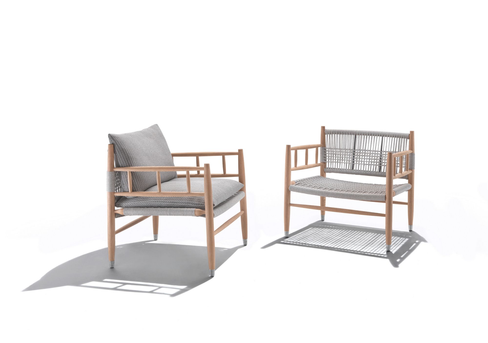 Садовый стул iroko и полипропиленовый шнур Flexform Lee Outdoor ARCH-00102938 - Вид №2