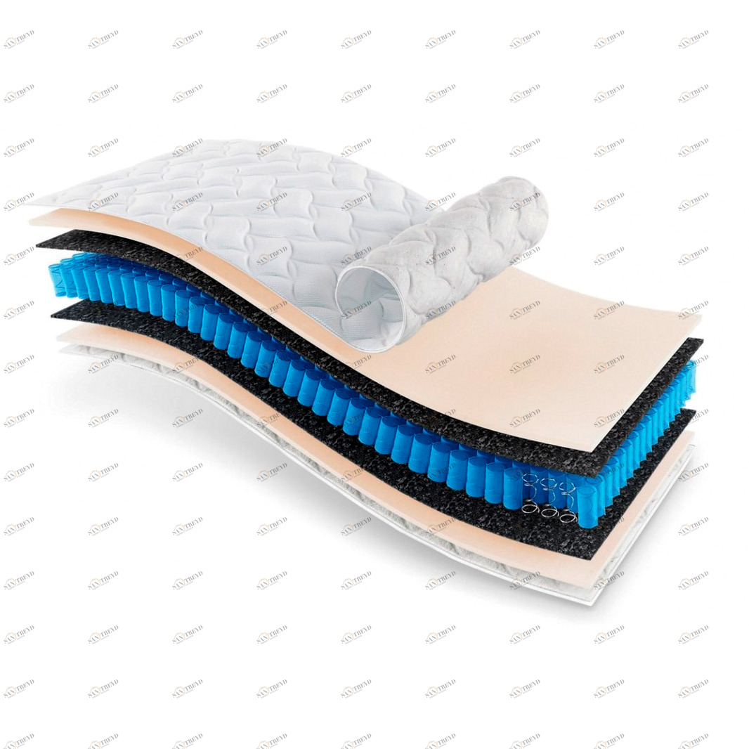 Матрас пружинный 160х70 см "Альфа" БЕЛЬМАРКО  326898 Белый Santreyd 