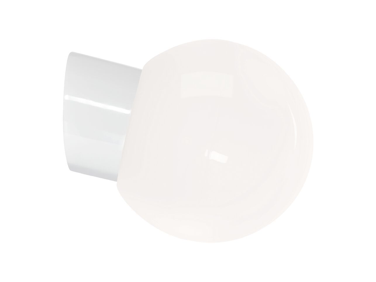 Полированная и фарфоровая опаловая стеклянная настенная лампа Ifö Electric Classic Globe ARCH-00063979 - Вид №2