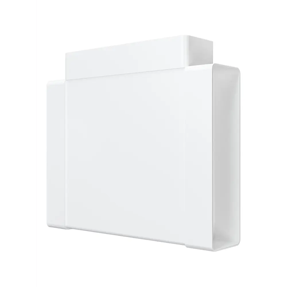 Тройник для плоских воздуховодов Fonet 60x204 мм пластик STLM-2069638