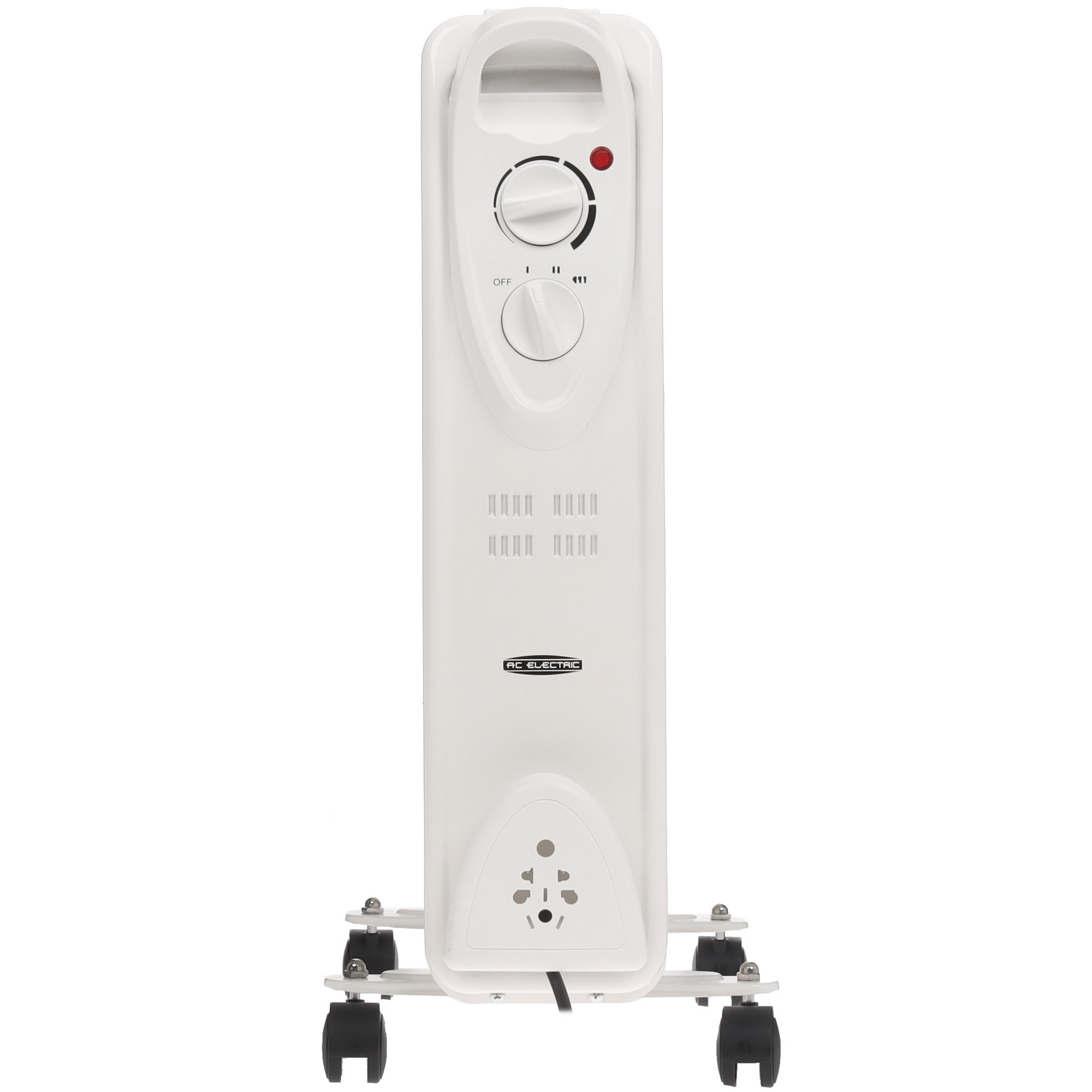 9199759 Масляный обогреватель AC ELECTRIC AOH/BM-11BW 2200 белый STDN-0146350 - Вид №1