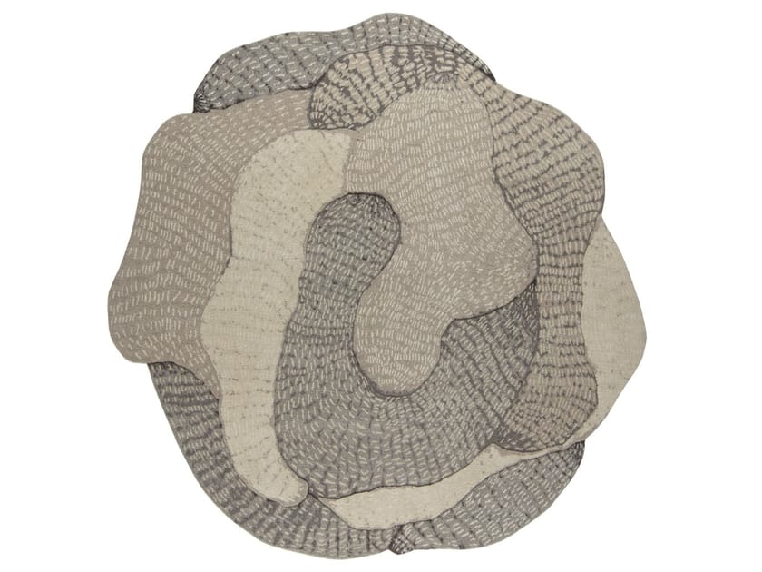 Круглый ковер ручной работы cc-tapis Undyed ARCH-00149644