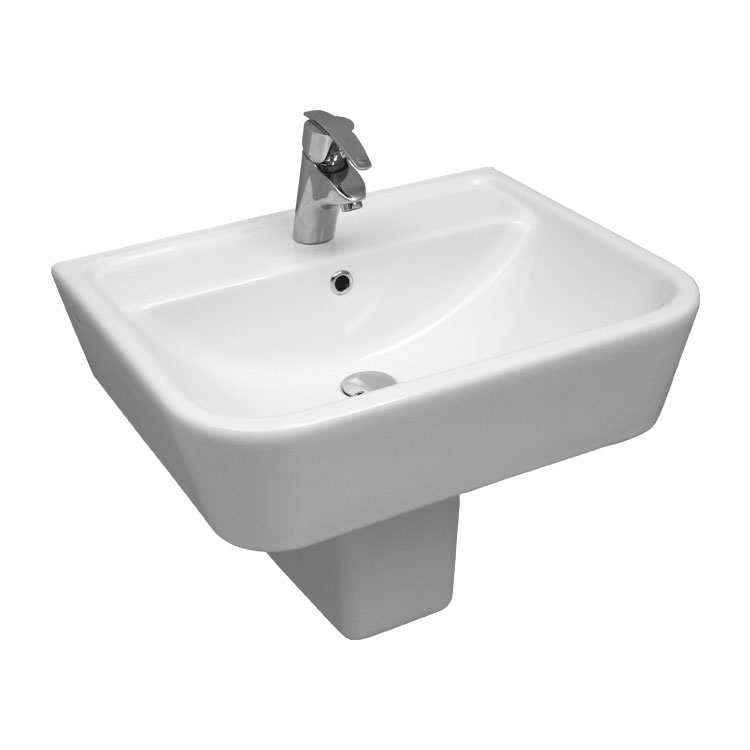 De30  DE30 Умывальник Delta Counter Top 60x48см Eca  - Вид №1