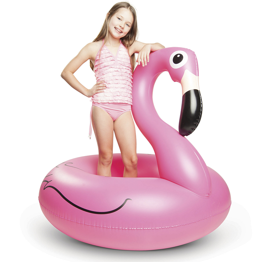BMPFPF Круг надувной , pink flamingo BigMouth  - Вид №4