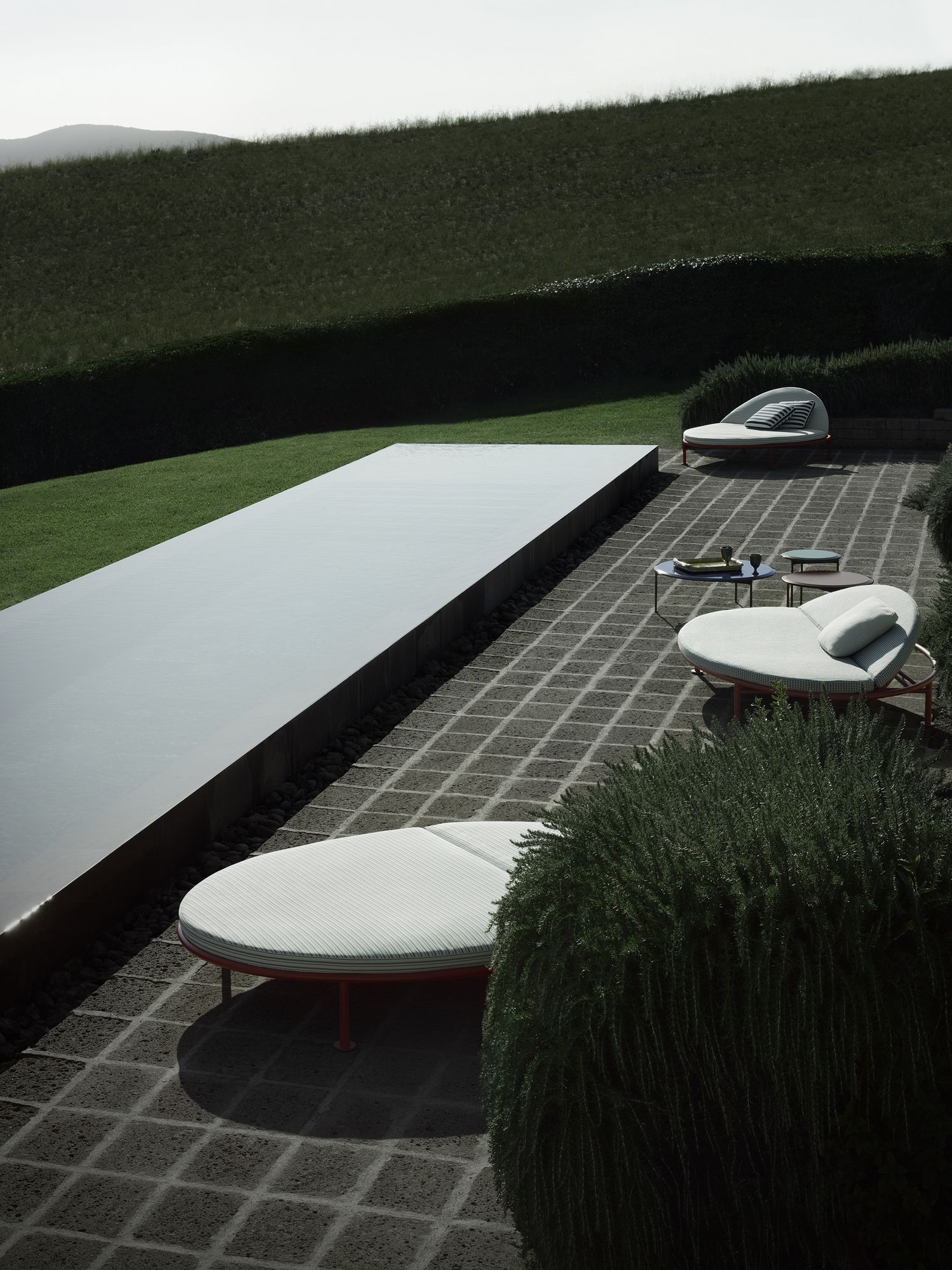 Садовая кровать с откидной спинкой B&B Italia Outdoor Borea ARCH-00047460 - Вид №5