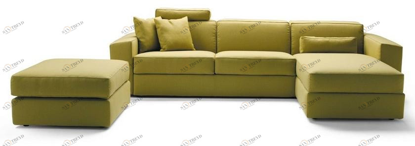 Milano Bedding Диван-кровать с шезлонгом Melvin sun-id-1436849