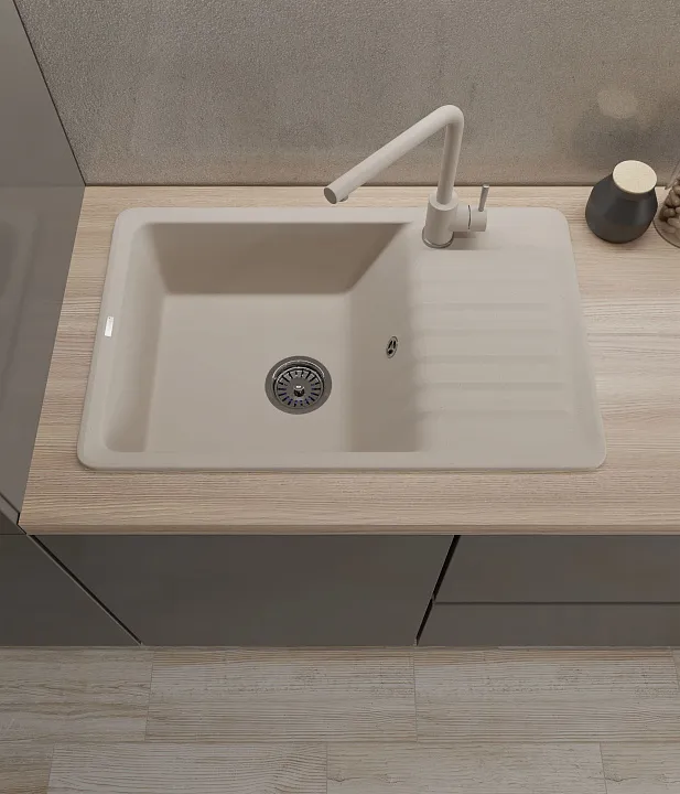 Кухонная мойка Кварц QUARZ S516 GranFest 72-S516 - Вид №4