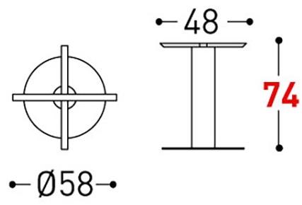 Varaschin База для столов Big 1360 - Вид №10