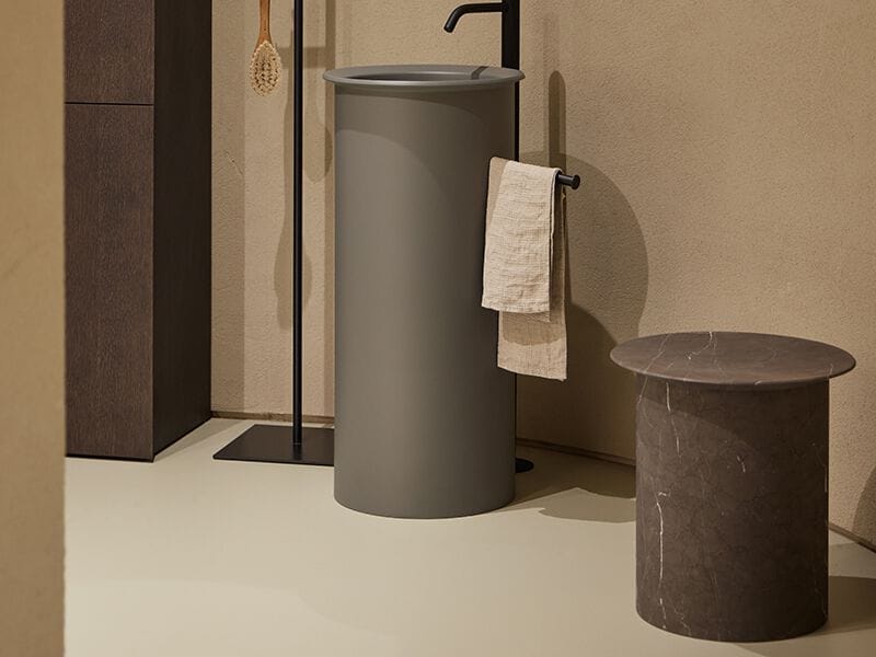 Мраморный табурет для ванной комнаты Inbani Edge ARCH-00079833 - Вид №1