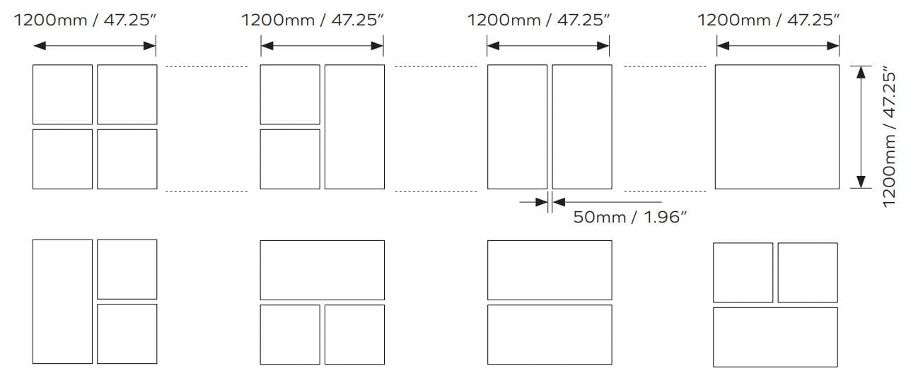 Рециркулированная пластиковая подвесная акустическая панель IMPACT ACOUSTIC® ARCHISONIC® Felt ARCH-00019554 - Вид №3